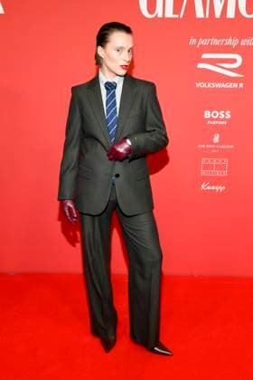 abb GlamourWomen Lara Bußmann Bussmann on the red carpet at the 3 GLAMOUR WOMEN OF THE YEAR AWARD at The Ritz Carlton Hotel Berlin on 14 11 2025 in Berlin Berlin Germany