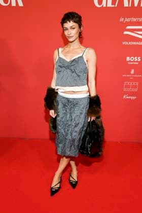 abb GlamourWomen Melanie Kieback as a guest on the red carpet at the 3 GLAMOUR WOMEN OF THE YEAR AWARD at The Ritz Carlton Hotel Berlin on 14 11 2025 in Berlin Berlin Germany