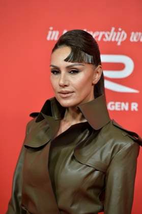 Nazan Eckes arriving at the third Glamour Women of the Year Awards at The Ritz Carlton Hotel in Berlin 14 11 2025