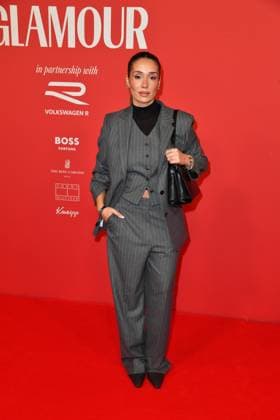 Betül Akbaba arriving at the third Glamour Women of the Year Awards at The Ritz Carlton Hotel in Berlin 14 11 2025