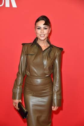 Nazan Eckes bei der Ankunft zu der Verleihung des dritten Glamour Women of the Year Awards im The Ritz Carlton Hotel in Berlin 14.11.2025 *** Nazan Eckes arriving at the third Glamour Women of the Year Awards at The Ritz Carlton Hotel in Berlin 14 11 2025