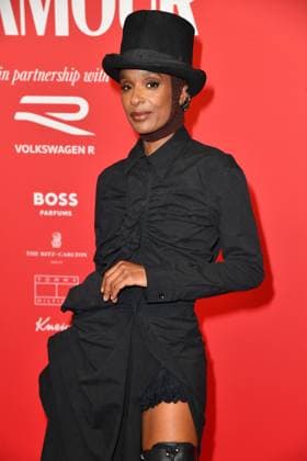Lindiwe Suttle Mueller Westernhagen arriving at the third Glamour Women of the Year Awards at The Ritz Carlton Hotel in Berlin 14 11 2025