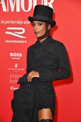 Lindiwe Suttle Mueller Westernhagen arriving at the third Glamour Women of the Year Awards at The Ritz Carlton Hotel in Berlin 14 11 2025