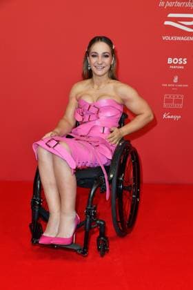 Kristina Vogel arriving at the third Glamour Women of the Year Awards at The Ritz Carlton Hotel in Berlin 14 11 2025