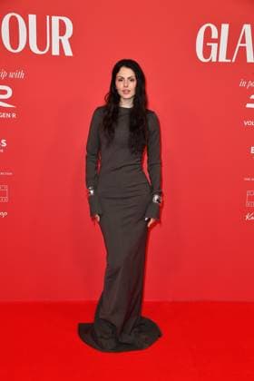 Ruby O Fee arriving at the third Glamour Women of the Year Awards at The Ritz Carlton Hotel in Berlin 14 11 2025