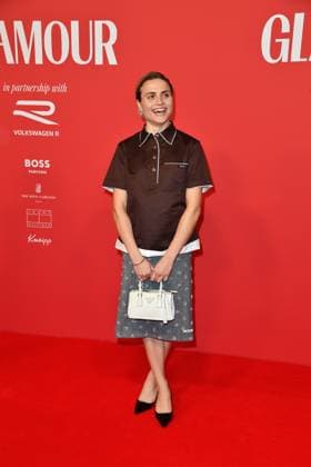 Mala Emde arriving at the third Glamour Women of the Year Awards at The Ritz Carlton Hotel in Berlin 14 11 2025
