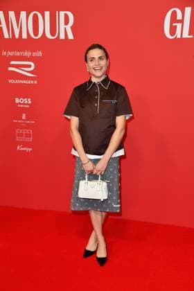 Mala Emde arriving at the third Glamour Women of the Year Awards at The Ritz Carlton Hotel in Berlin 14 11 2025