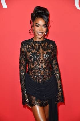 Alicia Awa arriving at the third Glamour Women of the Year Awards at The Ritz Carlton Hotel in Berlin 14 11 2025