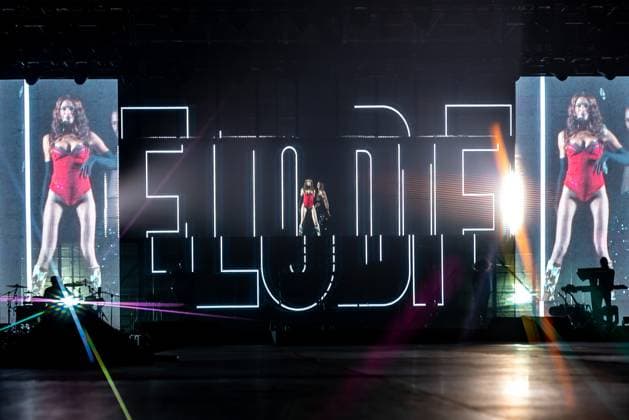 Music Concert - Elodie - Show 2025 Elodie performs live on stage during Elodie - Show 2025, Music Concert in Padova, Italy, November 12 2025 Padova Kione Arena Italy Copyright: xAlessioxMarinix xLiveMediax LPM_2143746