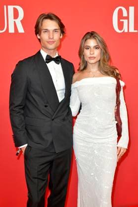Arne Carlos Böttcher and Viviana Wessels at the presentation of the Glamour Women of the Year Award 2025 at The Ritz Carlton Hotel Berlin, 14 11 2025 Foto:xM.xBehrensx xFuturexImagex glamour_woman_5204