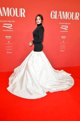 Yusra Mardini at the presentation of the Glamour Women of the Year Award 2025 at The Ritz Carlton Hotel Berlin, 14 11 2025 Foto:xM.xBehrensx xFuturexImagex glamour_woman_5247