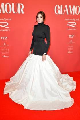 Yusra Mardini at the presentation of the Glamour Women of the Year Award 2025 at The Ritz Carlton Hotel Berlin, 14 11 2025 Foto:xM.xBehrensx xFuturexImagex glamour_woman_5248