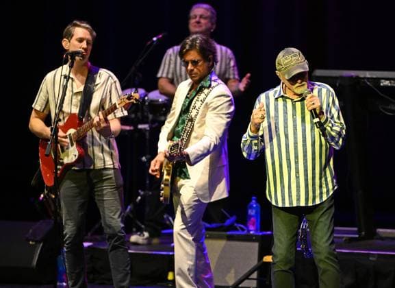 HOLLYWOOD FL - NOVEMBER 14: The Beach Boys perform during The Sounds of Summer Tour at Hard Rock Live at the Seminole Hard Rock Hotel & Casino on November 14, 2025 in Hollywood, Florida. Copyright: xmpi04x