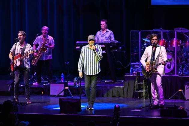 HOLLYWOOD FL - NOVEMBER 14: The Beach Boys perform during The Sounds of Summer Tour at Hard Rock Live at the Seminole Hard Rock Hotel & Casino on November 14, 2025 in Hollywood, Florida. Copyright: xmpi04x