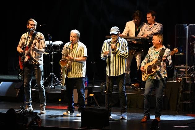 HOLLYWOOD FL - NOVEMBER 14: The Beach Boys perform during The Sounds of Summer Tour at Hard Rock Live at the Seminole Hard Rock Hotel & Casino on November 14, 2025 in Hollywood, Florida. Copyright: xmpi04x