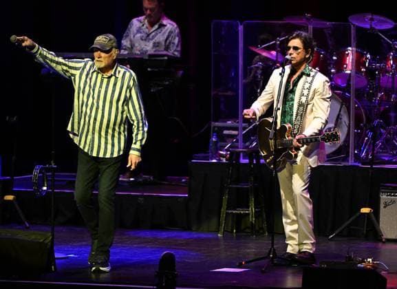 HOLLYWOOD FL - NOVEMBER 14: The Beach Boys perform during The Sounds of Summer Tour at Hard Rock Live at the Seminole Hard Rock Hotel & Casino on November 14, 2025 in Hollywood, Florida. Copyright: xmpi04x