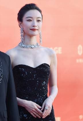 XIAMEN, CHINA - NOVEMBER 15: Actress Ni Ni arrives at the red carpet for the closing ceremony during the 38th China Golden Rooster Awards on November 15, 2025 in Xiamen, Fujian Province of China.  Copyright: xVCGx 111604064174