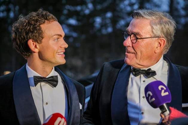 Holmenkollen Chapel Oslo 20251115 Stein Erik Hagen and Bendik Skinningsrud arrive at Holmenkollen Chapel for their wedding on Saturday afternoon Photo Amanda Pedersen Giske NTB Oslo Norway V863yAFmnRI EDITORIAL USE ONLY Ref V863yAFmnRI jpg  Copyright: xAmandaxPedersenxGiskex xNTBx