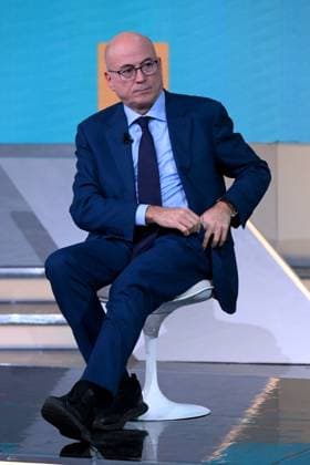 Milan, TV Show TV Talk , Rai 3 - Aldo Cazzullo  Copyright: xAlbertoxTerenghix xipa-agency.netx xComi Terenghix IPA_Agency_IPA67988273