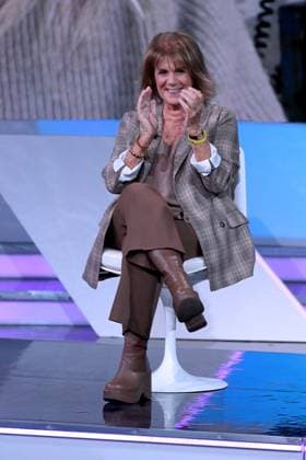 Milan, TV Show TV Talk , Rai 3 - Lella Costa  Copyright: xAlbertoxTerenghix xipa-agency.netx xComi Terenghix IPA_Agency_IPA67988286