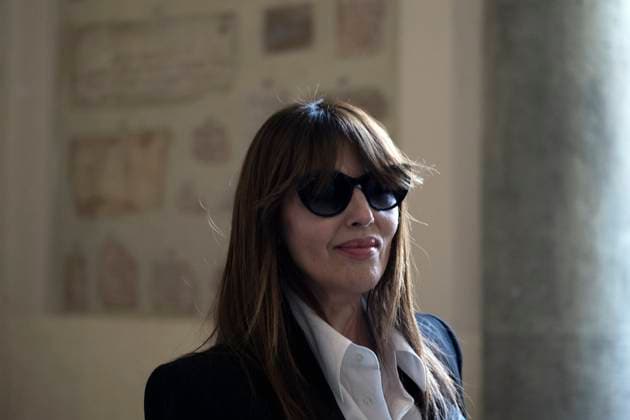 ITALY - ACTOR LEAVES AT THE END IF POPE LEO XIV WITH ARTISTS FROM THE WORL OF CINEMA AT THE VATICAN - 2025 11 15 Italy, Rome, Vatican, 2025 11 15.Italian actress Monica Bellucci leaves at the end of an audience of Pope Leo XIV with artists from the world of cinema at the Vatican . More than 100 film industry professionals, whether actors, directors or producers, were received by the pope inside the Apostolic Palace. EDITORIAL USE ONLY - NO BOOKS Copyright: xALESSIAxGIULIANIx