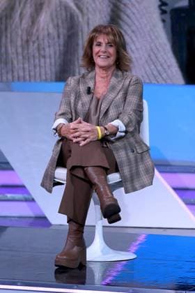 November 15, 2025, Milan, Rome, Italy: TV show TV Talk, Rai 3. Pictured: Lella Costa . Milan, Italy 15 November 2025 Milan Italy  - ZUMAa289 20251115_zia_a289_205 Copyright: xAgfx