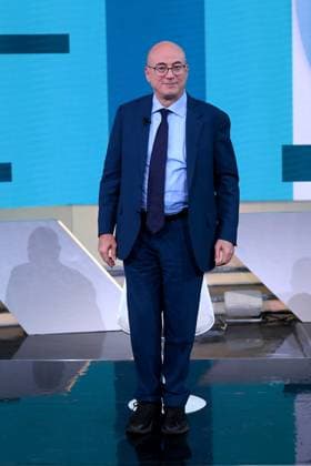 November 15, 2025, Milan, Rome, Italy: TV show TV Talk, Rai 3. Pictured: Aldo Cazzullo . Milan, Italy 15 November 2025 Milan Italy  - ZUMAa289 20251115_zia_a289_213 Copyright: xAgfx