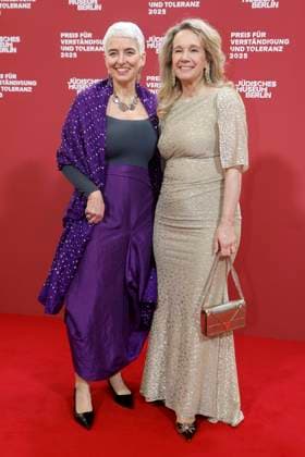 15 11 2025, Hetty Berg, Sarah Wedl Wilson, at the 24 Prize for Understanding and Tolerance at the Jewish Museum in Berlin, Berlin Germany, Germany
