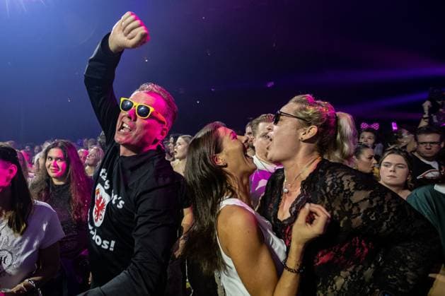 ARNHEM DJ Paul Elstak performing at the Gelredome stadium. The occasion was the celebration of his 30th anniversary hit Rainbow in the Sky. ANP PAUL BERGEN netherlands out - belgium out  Copyright: xx x542203893x originalFilename: 542203893.jpg