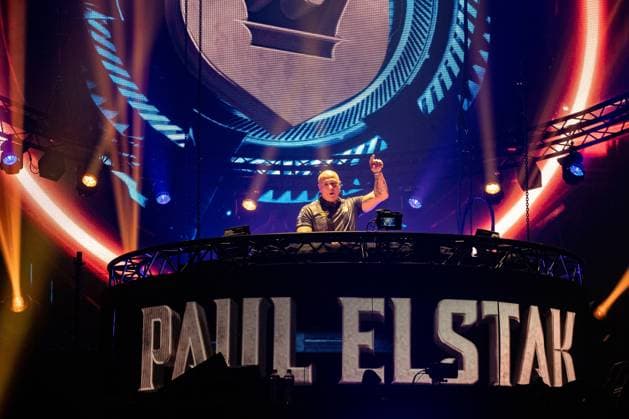 ARNHEM DJ Paul Elstak performing at the Gelredome stadium. The occasion was the celebration of his 30th anniversary hit Rainbow in the Sky. ANP PAUL BERGEN netherlands out - belgium out  Copyright: xx x542203989x originalFilename: 542203989.jpg