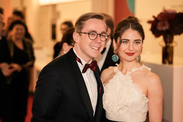 Germany, Culture, Prize for Understanding and Tolerance 2025 Jewish Museum Berlin Philipp Amthor CDU with partner Carlotta Voß Copyright: xJamesxZabelx