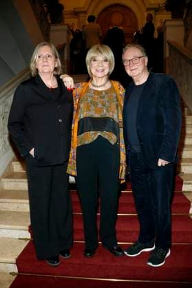 Götz George Prize , Award ceremony at the Kaiserin Friedrich Haus, Berlin, 15 11 2025 Malene Steger, Judith Winter and Klaus Hofmann at the eighth award ceremony of the GÖTZ GEORGE PRIZE at the Kaiserin Friedrich Haus in Berlin on 15 11 2025 Berlin Kaiserin Friedrich Haus Copyright: xAnitaxBuggex