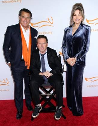 A Funny Thing Happened on the Way to Cure Parkinson s 2025 Gala Ted McGinley, Michael J. Fox and Gigi Rice attending the A Funny Thing Happened on the Way to Cure Parkinson s 2025 Gala benefitting The Michael J. Fox Foundation held at Cipriani South Street at Casa Cipriani on November 15, 2025 in New York City, NY New York City Cipriani South Street at Casa Ci NY USA Copyright: xStevenxBergman AFF-USA.COMx