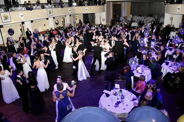 Debutantes ball visitors Munich 15 11 2025 Bayerischer Hof Narrhalla Hofballl photo Munich