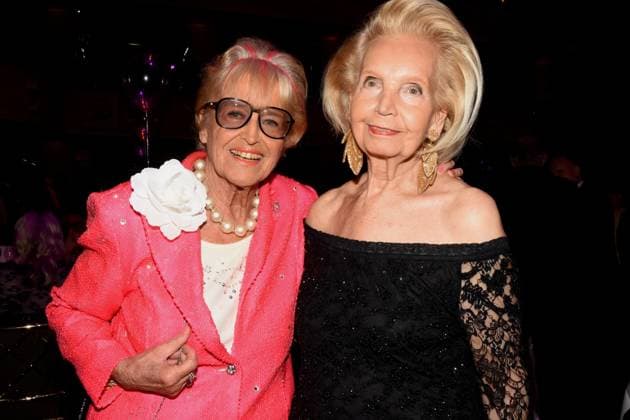 Monika Boehm Ex carnival princess Karin Soehnges Ex carnival princess Munich 15 11 2025 Bayerischer Hof Narhalla Hofballl Photo Munich