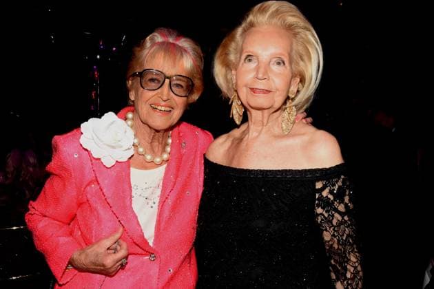 Monika Boehm Ex carnival princess Karin Soehnges Ex carnival princess Munich 15 11 2025 Bayerischer Hof Narhalla Hofballl Photo Munich