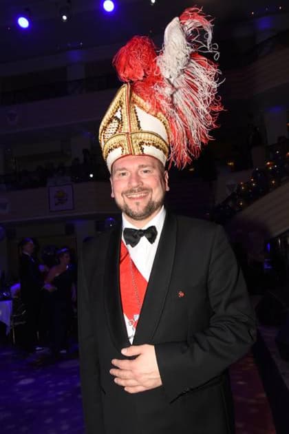 Matthias Stolz New Narrhalla Carnival President Munich 15 11 2025 Bavarian Court Narrhalla Court Ball Photo Munich