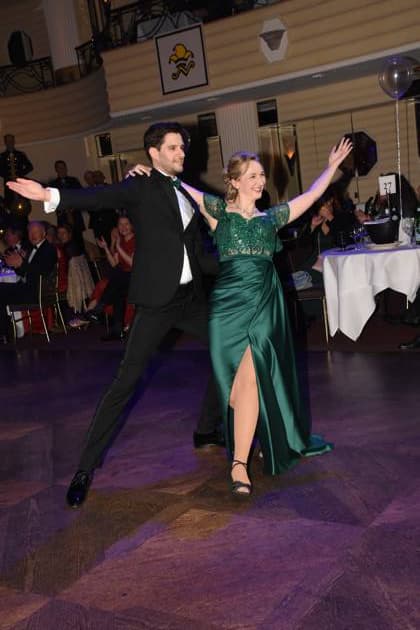 Narrhalla Carnival Prince and Princess Stephan I 34 Kuerten Development Engineer Samantha I Bigl 28 Product Manager Munich 15 11 2025 Bayerischer Hof Narrhalla Hofballl Photo Munich