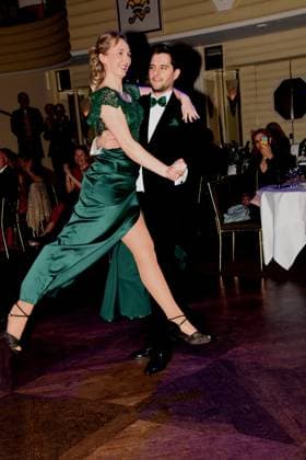 Narrhalla Carnival Prince and Princess Stephan I 34 Kuerten Development Engineer Samantha I Bigl 28 Product Manager Munich 15 11 2025 Bayerischer Hof Narrhalla Hofballl Photo Munich