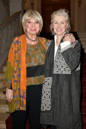 Judy Winter and Marika George at the 8th presentation of the Götz George Prize 2025 at the Kaiserin Friedrich Haus Berlin, 15 11 2025 Foto:xM.xBehrensx xFuturexImagex george_5111