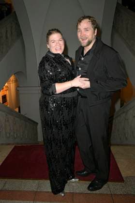 Gisa Flake and Knud Riepen at the 8th presentation of the Götz George Prize 2025 at the Kaiserin Friedrich Haus Berlin, 15 11 2025 Foto:xM.xBehrensx xFuturexImagex george_5123