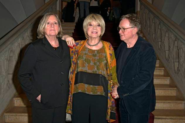 Malene Steger, Judy Winter and Klaus Hoffmann at the 8th presentation of the Götz George Prize 2025 at the Kaiserin Friedrich Haus Berlin, 15 11 2025 Foto:xM.xBehrensx xFuturexImagex george_5137