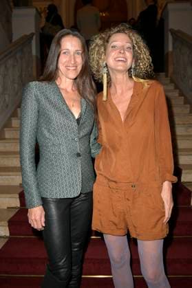 Claudia Urbschat Mingues and Aline von Drateln at the 8th award ceremony of the Götz George Prize 2025 at the Kaiserin Friedrich Haus Berlin, 15 11 2025 Foto:xM.xBehrensx xFuturexImagex george_5142