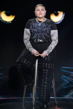 Big Mama at the recording of the Rai talk show Belve 2025 at the Fabrizio Frizzi Studios Rome, 15 11 2025 Foto:xA.xM.xTinghinox xFuturexImagex mama_5106