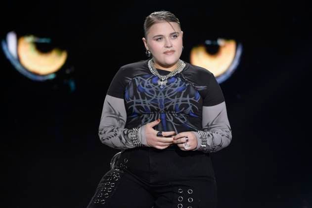 Big Mama at the recording of the Rai talk show Belve 2025 at the Fabrizio Frizzi Studios Rome, 15 11 2025 Foto:xA.xM.xTinghinox xFuturexImagex mama_5109