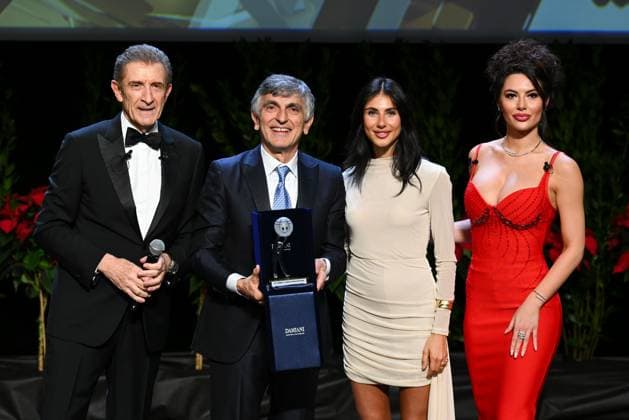Monte Carlo, 22nd Monte Carlo Film Festival De La Comédie. Awards Ceremony. Pictured: Vincenzo Salemme.  Copyright: xManuelexMangiarottix xipa-agency.netx xComix xMangiarottix IPA_Agency_IPA68017837