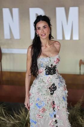 . 16 11 2025. London, United Kingdom . Demi Moore arriving at the Landman Season 2 premiere in London.  xStephenxLockx xi-Imagesx IIM-26381-0029