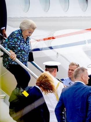 16-11-2025 Bonaire Princess Beatrix arrived at the Bonaire Flamingo International Airport for her 2 day visit to the island of Bonaire. Â  Copyright: xPPEx