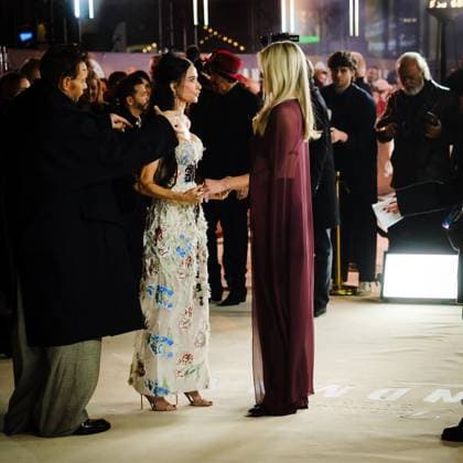 Landman Season Two UK premiere on Sunday 16 November 2025 Ali Larter and Demi Moore seen at the Landman Season Two UK premiere on Sunday 16 November 2025 at Cineworld Leicester Square, London. ., Credit:Julie Edwards Avalon  Copyright: xJuliexEdwardsx xAvalonx 1052833697