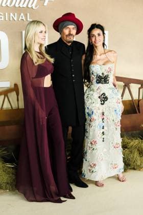 Landman Season Two UK premiere on Sunday 16 November 2025 Ali Larter, Billy Bob Thornton and Demi Moore seen at the Landman Season Two UK premiere on Sunday 16 November 2025 at Cineworld Leicester Square, London. ., Credit:Julie Edwards Avalon  Copyright: xJuliexEdwardsx xAvalonx 1052833717